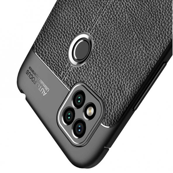 Xiaomi Redmi 9C Kılıf Niss Antişok Korumalı Deri Silikon Kapak - 11