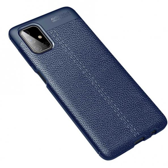 Samsung Galaxy M51 Kılıf Niss Antişok Korumalı Deri Silikon Kapak - 4