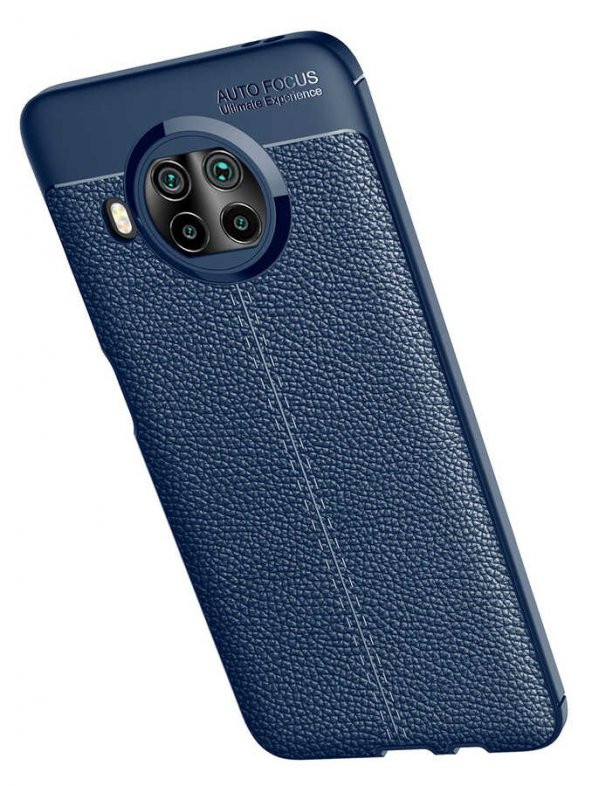 Xiaomi Redmi Note 9 Pro 5G Kılıf Niss Antişok Korumalı Deri Silikon Kapak - 12