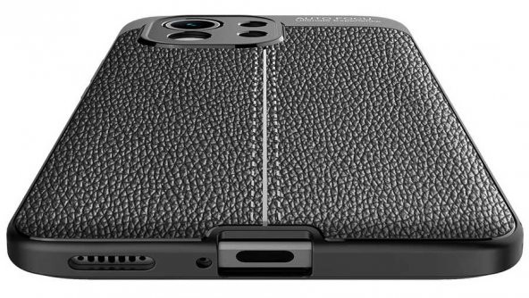Xiaomi Mi 11 Kılıf Niss Antişok Korumalı Deri Silikon Kapak - 7