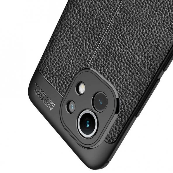 Xiaomi Mi 11 Kılıf Niss Antişok Korumalı Deri Silikon Kapak - 8