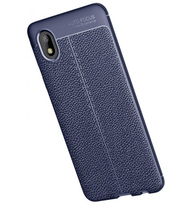 Samsung Galaxy A01 Core Kılıf Niss Antişok Korumalı Deri Silikon Kapak - 3