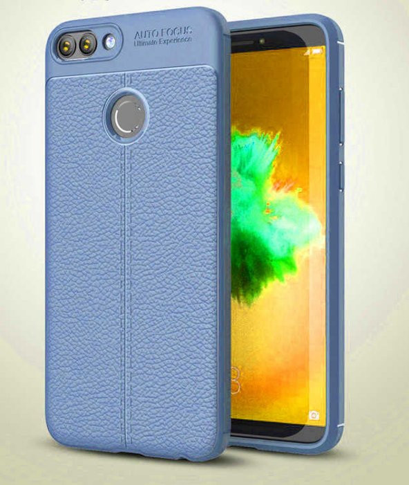 Huawei P Smart 2018 Kılıf Niss Antişok Korumalı Deri Silikon Kapak - 5