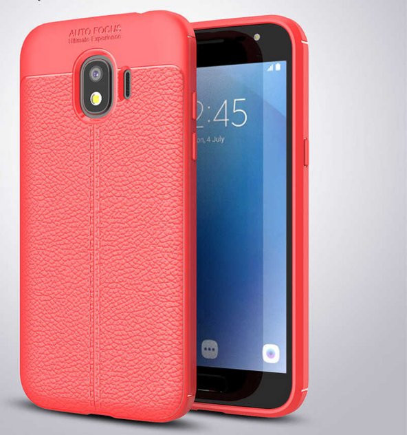 Samsung Galaxy J2 Pro 2018 Kılıf Niss Antişok Korumalı Deri Silikon Kapak - 3