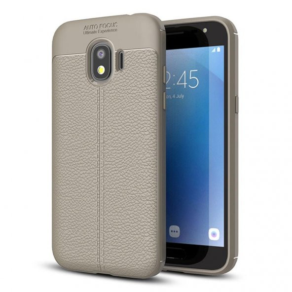 Samsung Galaxy J2 Pro 2018 Kılıf Niss Antişok Korumalı Deri Silikon Kapak - 10