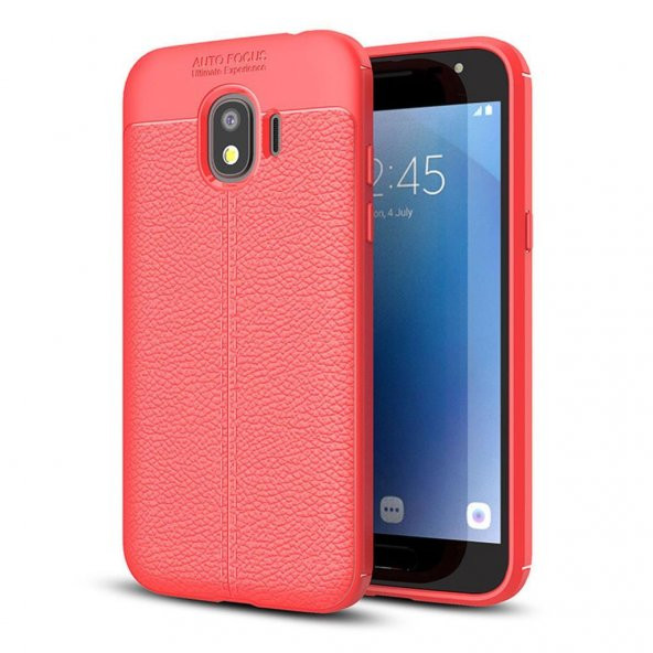 Samsung Galaxy J2 Pro 2018 Kılıf Niss Antişok Korumalı Deri Silikon Kapak - 11