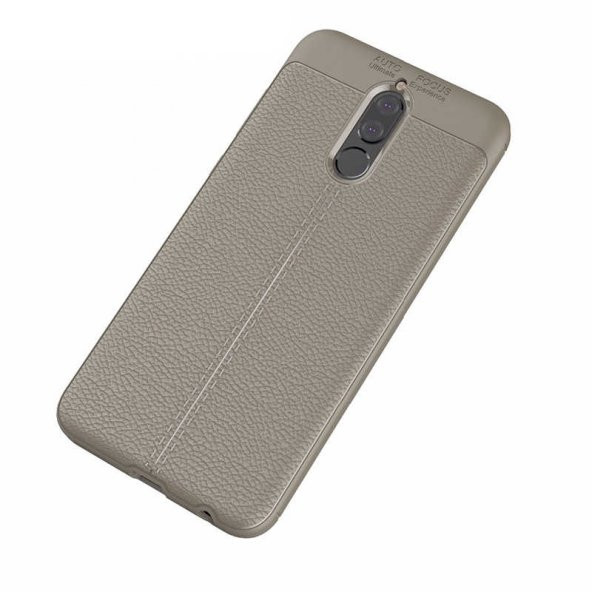 Huawei Mate 10 Lite Kılıf Niss Antişok Korumalı Deri Silikon Kapak - 5