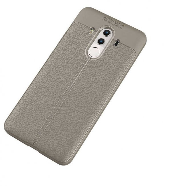 Huawei Mate 10 Pro Kılıf Niss Antişok Korumalı Deri Silikon Kapak - 5