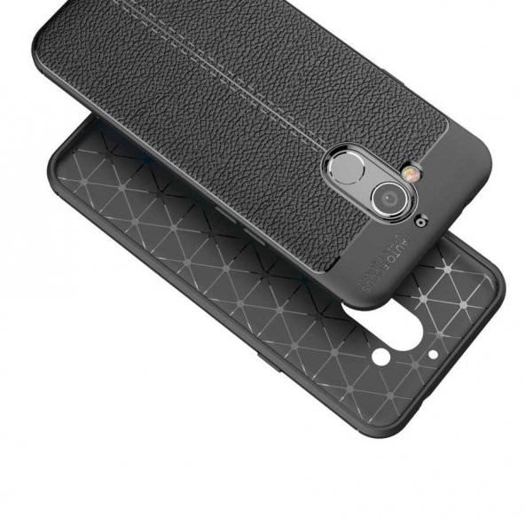 General Mobile 8 Kılıf Niss Antişok Korumalı Deri Silikon Kapak - Resim 7