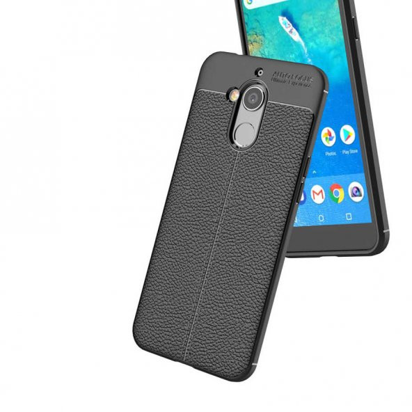 General Mobile 8 Kılıf Niss Antişok Korumalı Deri Silikon Kapak - Resim 11