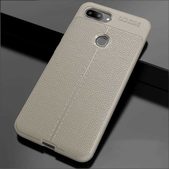 Xiaomi Mi 8 Lite Kılıf Niss Antişok Korumalı Deri Silikon Kapak - 5