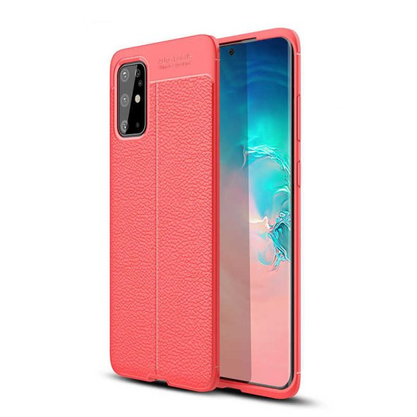 Samsung Galaxy S20 Plus Kılıf Niss Antişok Korumalı Deri Silikon Kapak - 2
