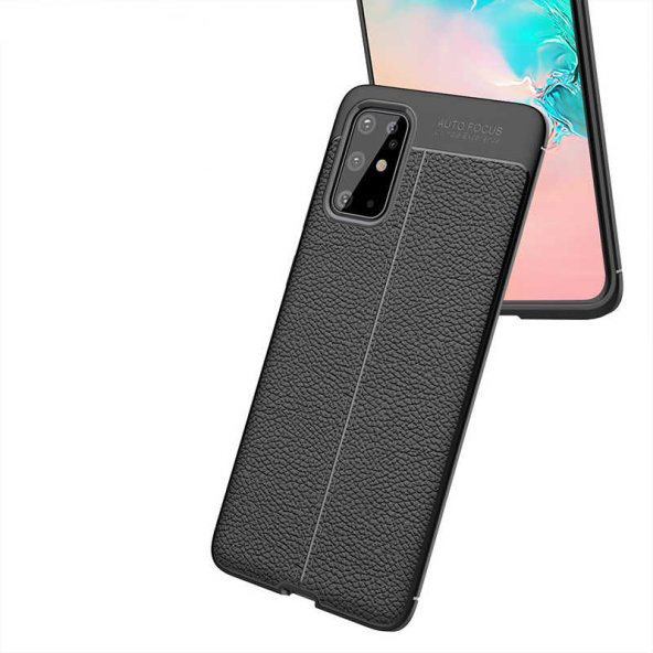 Samsung Galaxy S20 Plus Kılıf Niss Antişok Korumalı Deri Silikon Kapak - 11