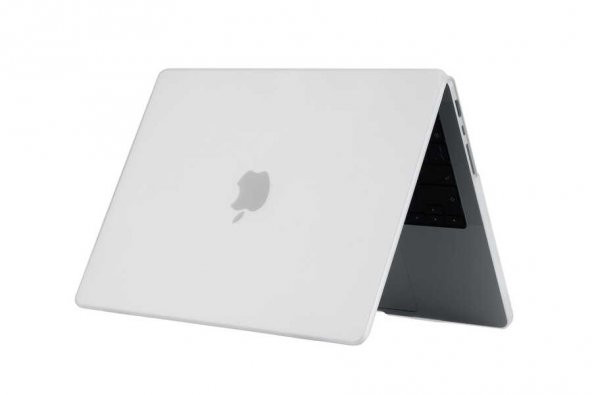 Macbook 16.2 2021 A2485 Şeffaf Sert Koruma Kapağı Hava Kanallı Msofty - 7