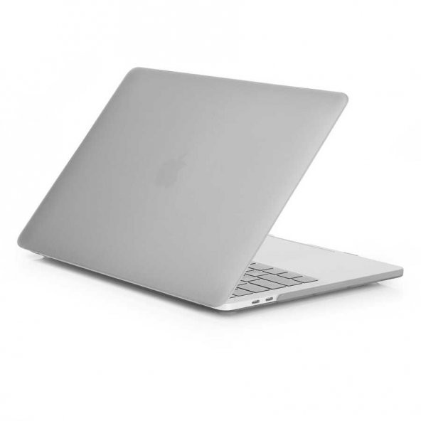 Macbook 13.3 New Pro A1706/A1708/A1989 Sert Koruma Kapağı Mat Hava Kanallı Msofty
