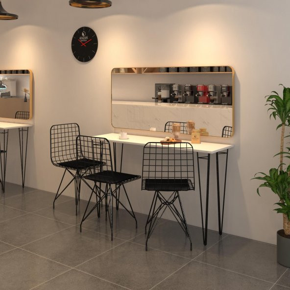 Knsz masa sandalye takımı hem75mazlum byzsyh 140*040 3 sandalye syhsyh ürün görseli 1