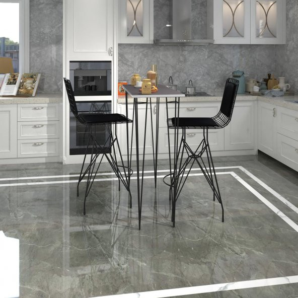 Knsz masa sandalye takımı hem105zengin grisyh 100*040 2 sandalye syhsyh sırt minderli ürün görseli