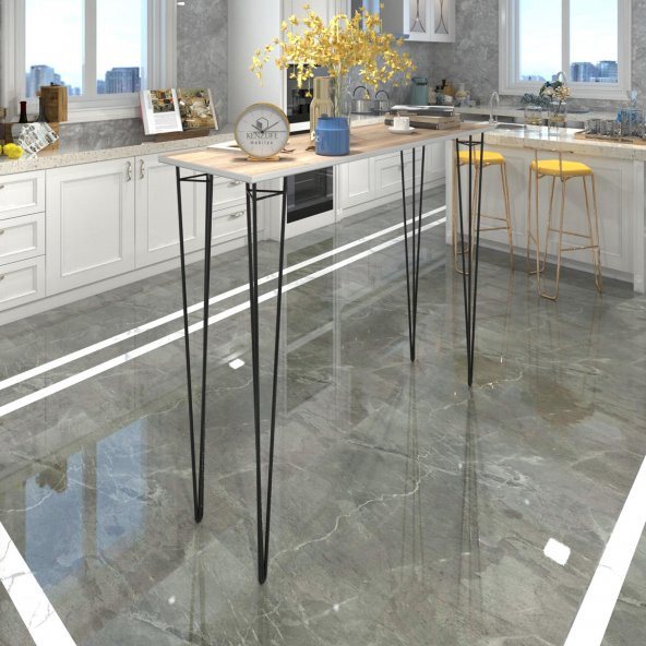 Knsz masa sandalye takımı hem105zengin crdsyh 120*040 3 sandalye syhsyh kolçaklı sırt minderli ürün görseli 1