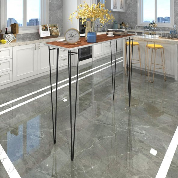 Knsz masa sandalye takımı hem105zengin cvzsyh 140*040 4 sandalye syhsyh kolçaklı ürün görseli