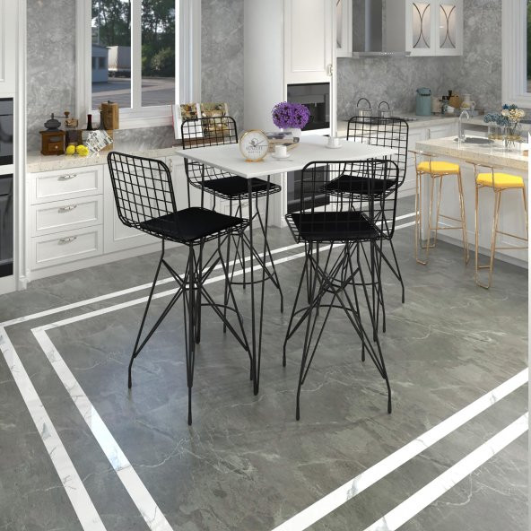 Knsz masa sandalye takımı hem105zengin byzsyh 100*070 4 sandalye syhsyh ürün görseli 1