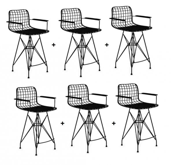 Knsz masa sandalye takımı hem105zengin byzsyh 130*070 6 sandalye syhsyh kolçaklı - Resim 2
