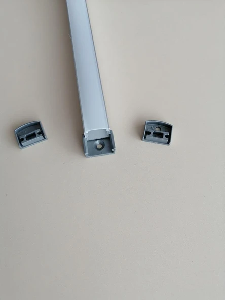 3 MT LED PROFİL+3  MT KAPAK+6 AD KIZAK+4 AD TAPA - 2