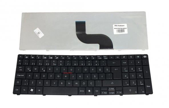 Packard Bell V5WT2,Z5WT1,Z5WTC Klavye (Siyah TR) - 2