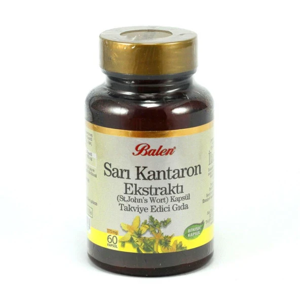 Balen Sarı Kantaron Ekstraktı 300 mg (60 Kapsül) - 1