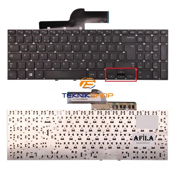 Samsung NP350E5C, NP355V5C Notebook Klavyesi (Siyah TR) - 2