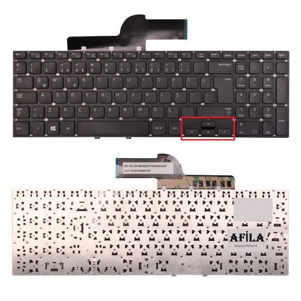 Samsung NP350E5C, NP355V5C Notebook Klavyesi (Siyah TR) - 3