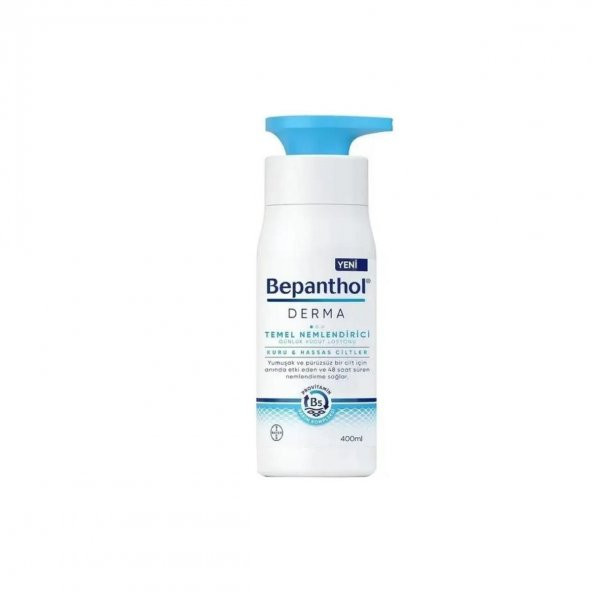 Derma Temel Nemlendirici Günlük Vücüt Losyonu 400 Ml