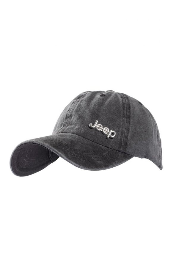 Perlotus Jeep Metal Logolu Siyah Eskitme Beyzbol Şapka - 7