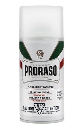 Proraso White Shaving Foam Hassas Ciltler Tıraş Köpüğü 300ml.