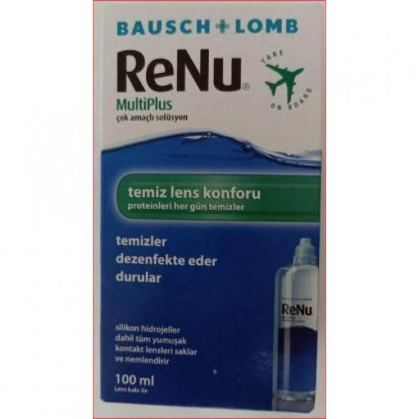 Bausch & Lomb Renu Multiplus Lens Solüsyonu 100 ml