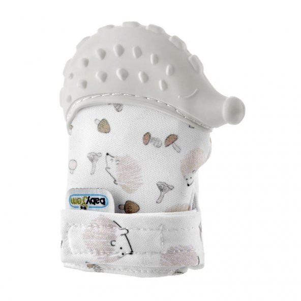 babyjem kirpi diş kaşıyıcı eldiven - 3