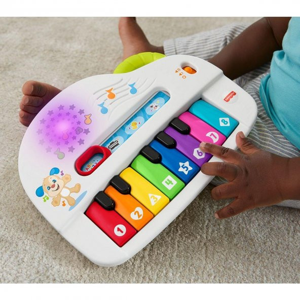 Fisher Price Işıklı ve Eğlenceli Eğitici Piyano