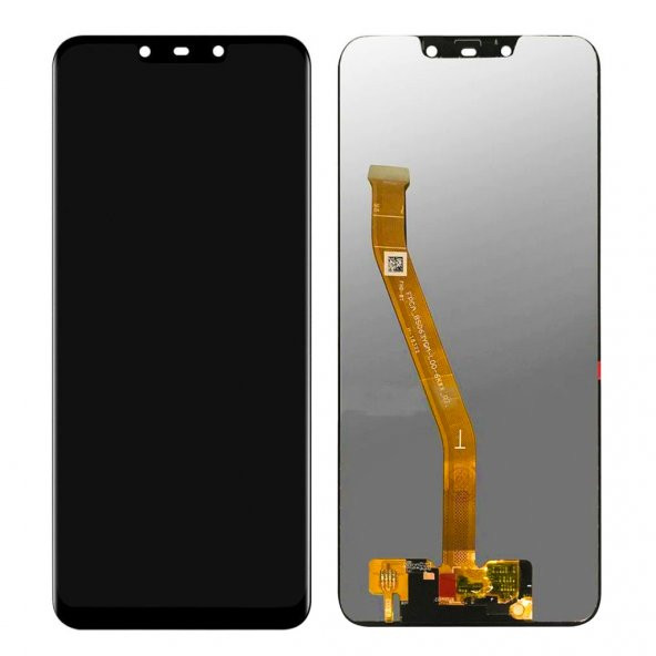 Huawei Mate 20 Lite LCD Ekran Dokunmatik Çıtasız Servis Orj - Siyah