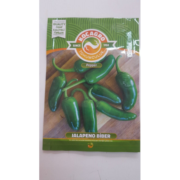 BİBER JALAPENO Tohumu Sebze Tohumlarımız Taze Ve 100 Yüksek Verimlidir