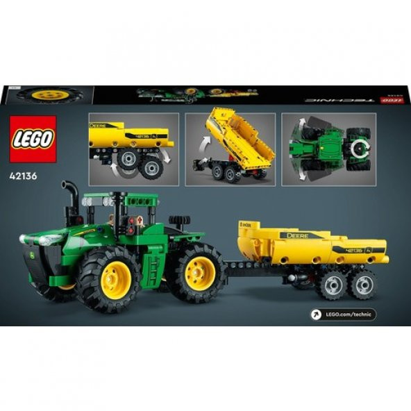 LEGO Technic 42136 John Deere 9620R 4WD Tractor - 4