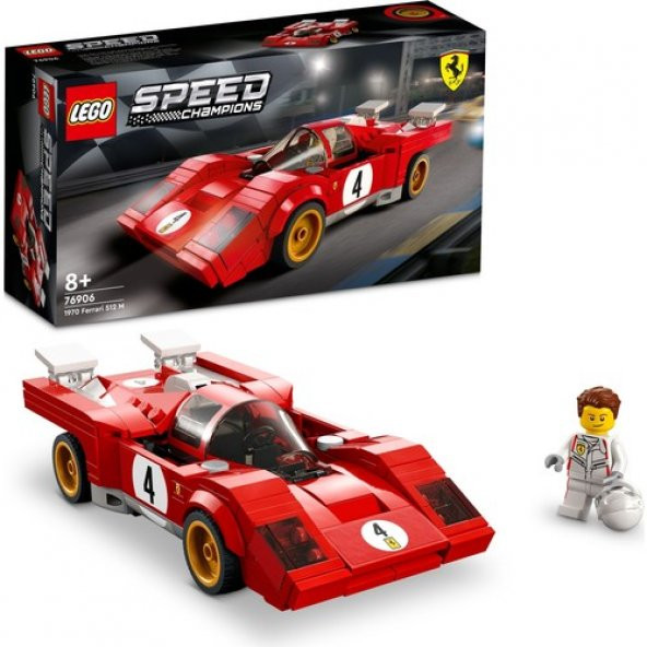 Orjinal Lego Speed Champions 1970 Ferrari 512 M Orjinal Lego Speed 76906