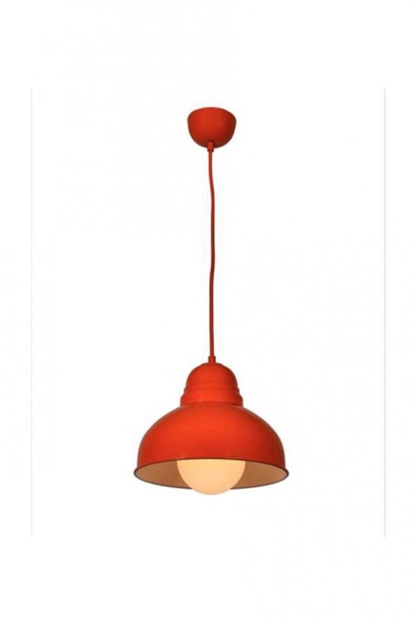 MYLİGHTS   TURUNCU İÇİ BEYAZ  ETAL SARKIT AVİZE