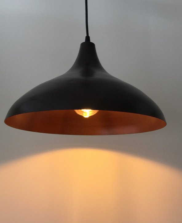 MYLİGHTS  metal sarkı tkahve avize 36 cm cap - 2