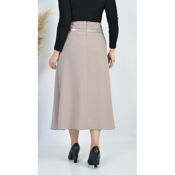 SORALLİNE BAYAN ETEK ETAMİN DESEN BAHARLIK 755 TAŞ - 5