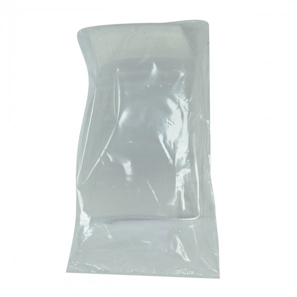 LokmanAVM Plastik Çatal Ekonomik 1654 mm Şeffaf 100 Adet 1 Paket - 2