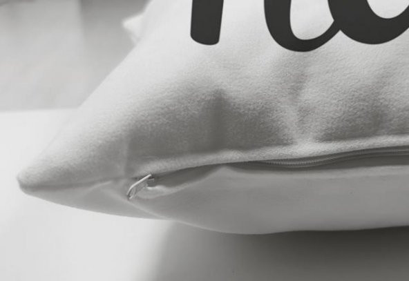 Mart Home Sweet Home Amanda Kırlent Kılıfı Beyaz - 2