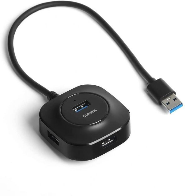 Dark Connect Master X4 USB A to 4 Port USB 3.0 Hub