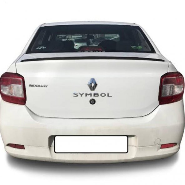 Renault Symbol Taliant Piano black Anatomik üniversal spoiler 115cm Elastik bagaj üstü çıta