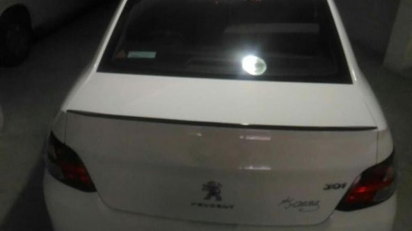 Peugeot 301 Piano black Anatomik üniversal spoiler 120cm Elastik bagaj üstü çıta - 4