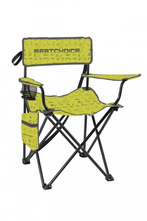 SARI Bestchoice Best Choice Taşınabilir Kamp / Plaj Sandalyesi Soğutuculu