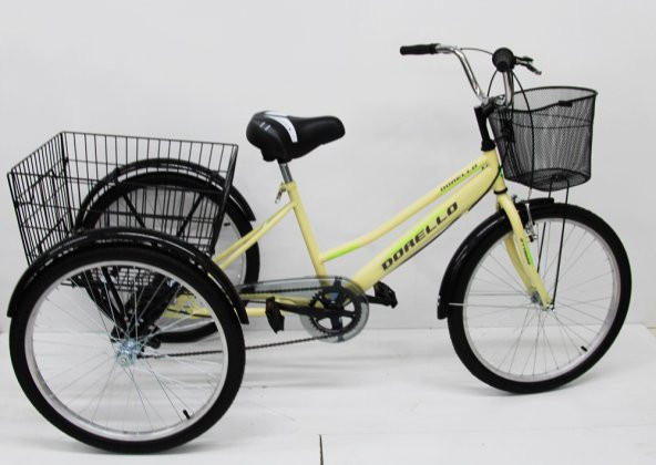 Dorello 2960 Model 24 Jant Cargo Bisikleti Cargo bisikleti krem renk bisiklet - 1